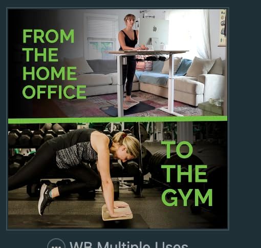 Whirly Board - Wide Standing Desk Balance Board - Anti Fatigue Balance Board for Standing Desks - Image 6