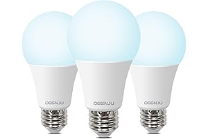 100-Watt Equivalent A19 5000K Daylight LED Light Bulbs: Illuminate Your Space with...