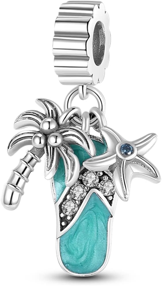 HONGRUI 925 Sterling Silver Charm for Bracelets Fashion Women Jewelry Gift