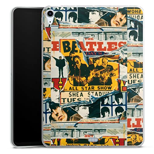DeinDesign Coque en Silicone Compatible avec Apple iPad Air 2020 (2020) Coque Coque pour Tablette The Beatles Rock ‘n… - Les Beatles, Paul McCartney, John Lennon, RIngo Starr, George Harrison DeinDesign Coque en Silicone Compatible avec Apple iPad Air 2020 (2020) Coque Coque pour Tablette The Beatles Rock 'n…