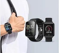 Relógio Inteligente Q9 Pressão Pulso 2 Pulseiras Memoria 64K