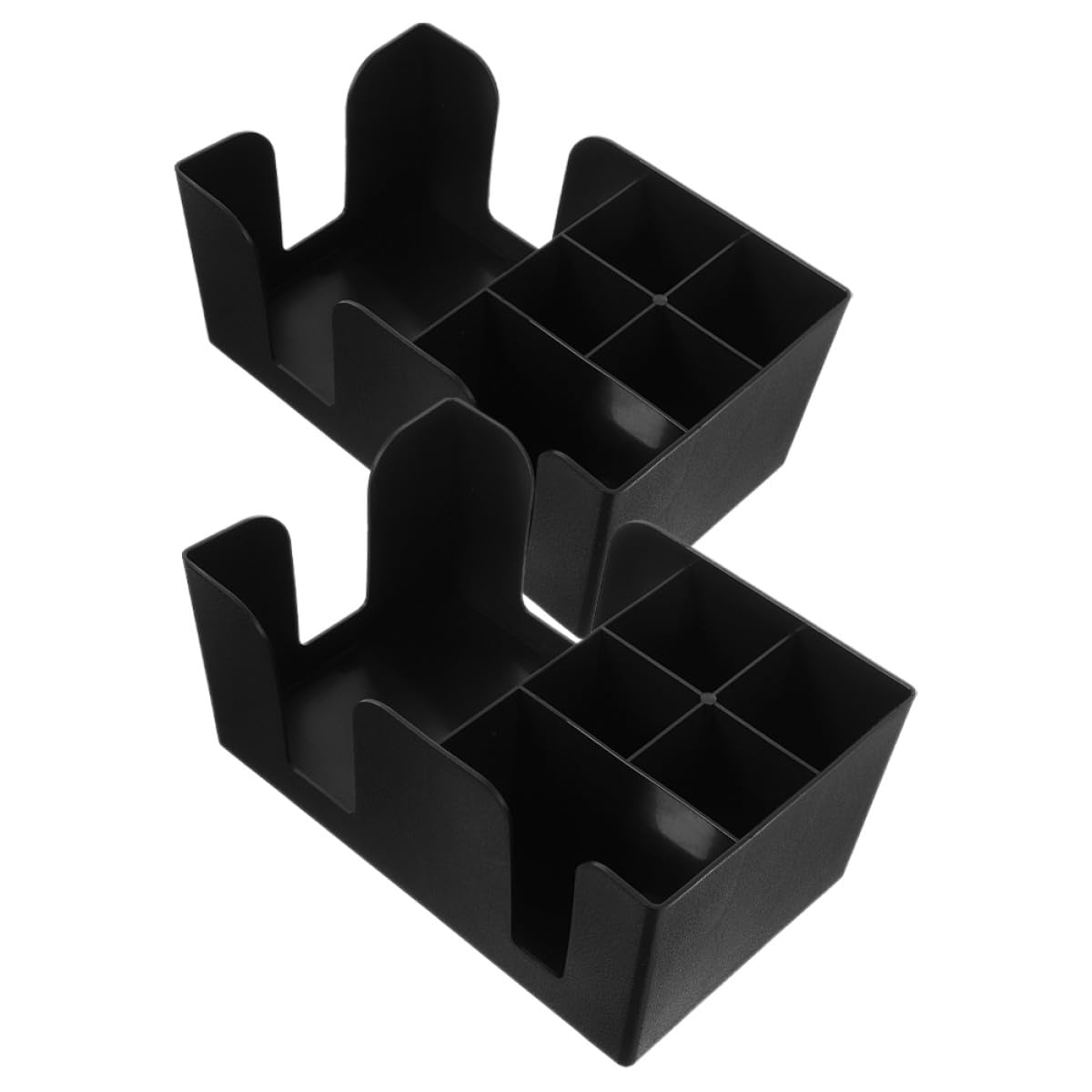 Organisateur compact de bar à café pour comptoir et bureau boîtes de rangement Housoutil