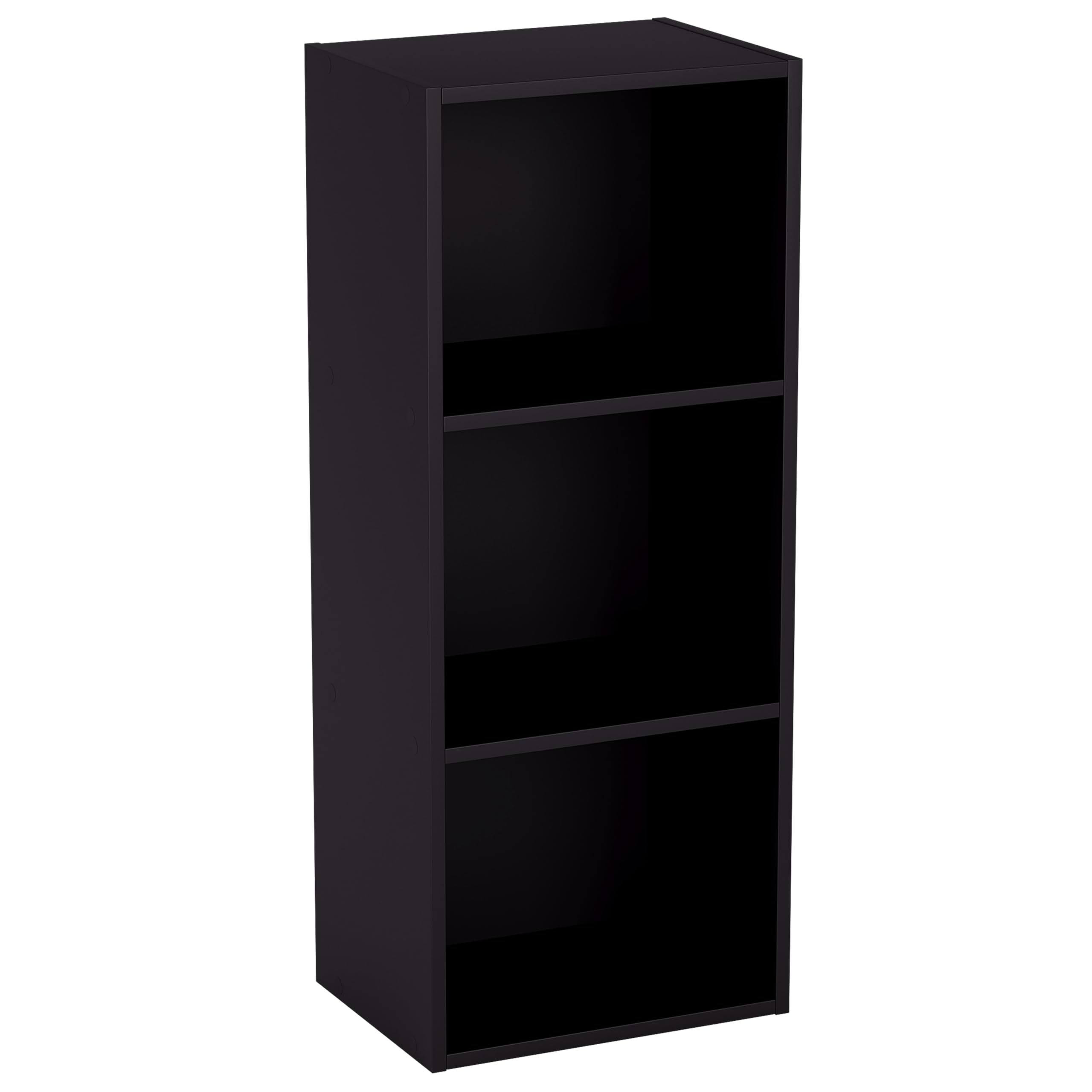 Vida Designs Oxford Cube Bookcase - Black / 3 Tier