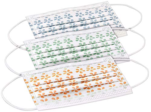 newgen medicals Einwegmasken Kinder: 20er-Set Kinder-Alltags-Masken mit Ohrschlaufen, gemustert (Einwegmasken für Kleine Gesichter, Kindermasken, angenehme) – Bild 6