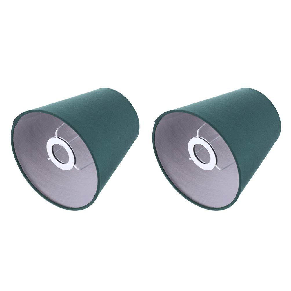 OSALADI Lot De 2 Abat-Jour En Tissu Tambour Pour Lampe De Chevet Lampe De Table Lampadaire Et Lustre 5.51X5.51X5.12 in Installation Simple Éclairage Doux Pour Maison
