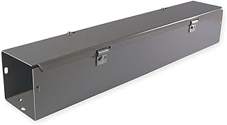 Wiegmann HS442NK NEMA 1 Combination Hinge/Screw Cover Wireway, No Knockouts, Steel, 4