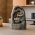 Sunnydaze Cavernous Rock Tiers Indoor Tabletop Fountain - Mini Water Feature - Interior Decor for Desk, Bedroom, Office, Den, Home and Living Room - 12-Inch