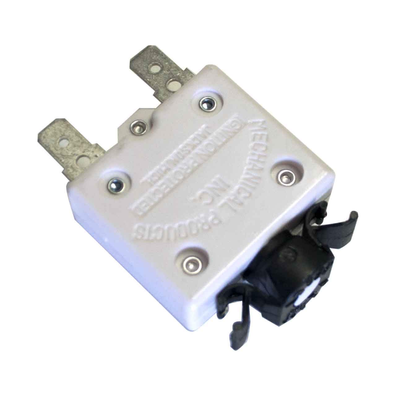 Miller 210109 Supplementary Protector, Man Reset 1P 25A 250Vac Fr