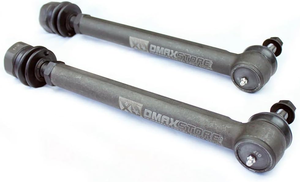 Dmax XD Duramax Heavy Duty Tie Rods 2001-2010 Chevy Silverado GMC Sierra 2500HD/3500HD 6.6L Duramax Diesel & 8-Lug Gas Trucks