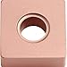 Kyocera SNMA 435 CA310 Grade CVD Carbide, 0 Degree, Square, Negative Rake Angle, Neutral Turning Insert for Continuous and Roughing in (K) Gray Cast Iron and (K) Nodular Cast Iron (10 Pieces)
