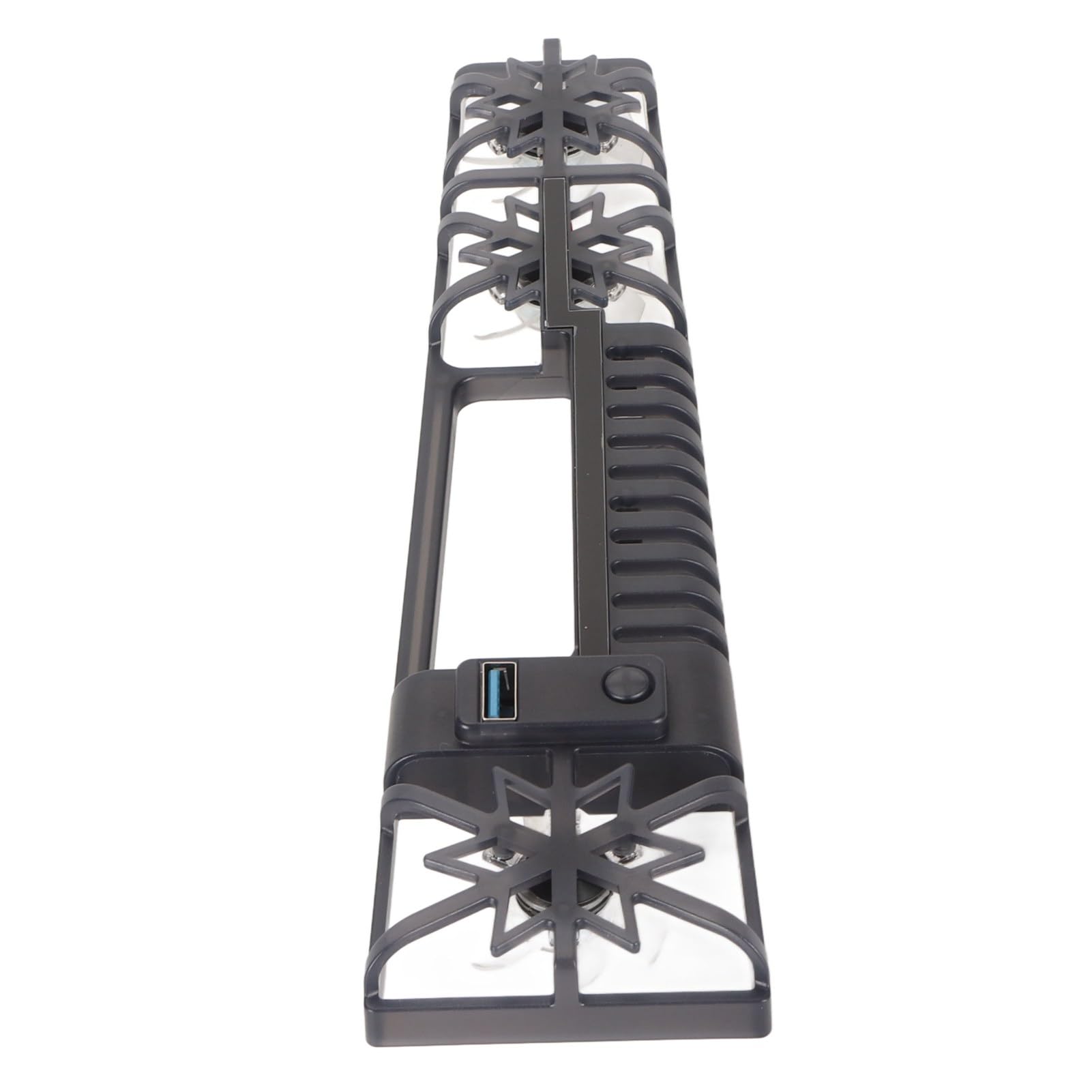 VBESTLIFE Ventola di Raffreddamento per PS5 Slim, di Raffreddamento Silenzioso con Luce LED, 3 Ventole Ad Alta velocità con Porta USB 3.0 per PS5 Slim Disc e Edizione Digitale