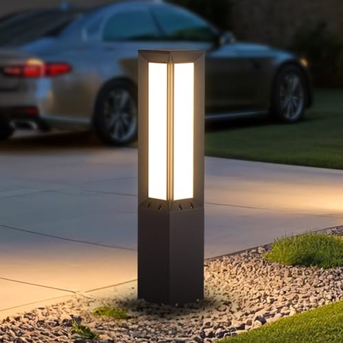 MVBT Solar Pathway Lights Outdoor, 31.5' Landscape Path Lights, IP65 Waterproof Bollard Light...