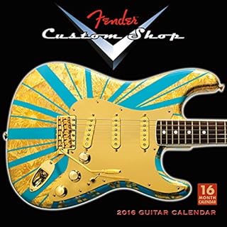 Fender® Custom Shop Guitars 2016 Wall (Calendar)
