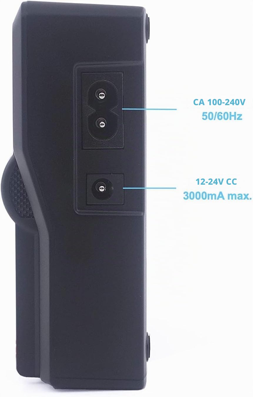 Baxxtar Chargeur Dual LCD USB pour Batteries Sony BP-U30 BP-U35 BP-U60 BP-U65 BP-U70 BP-U90 BP-U95 BP-U100 – pour caméras Sony PMW EX1/EX1r EX3 F3 100 150 160 200 – Mode Turbo 1500mA et Sortie USB