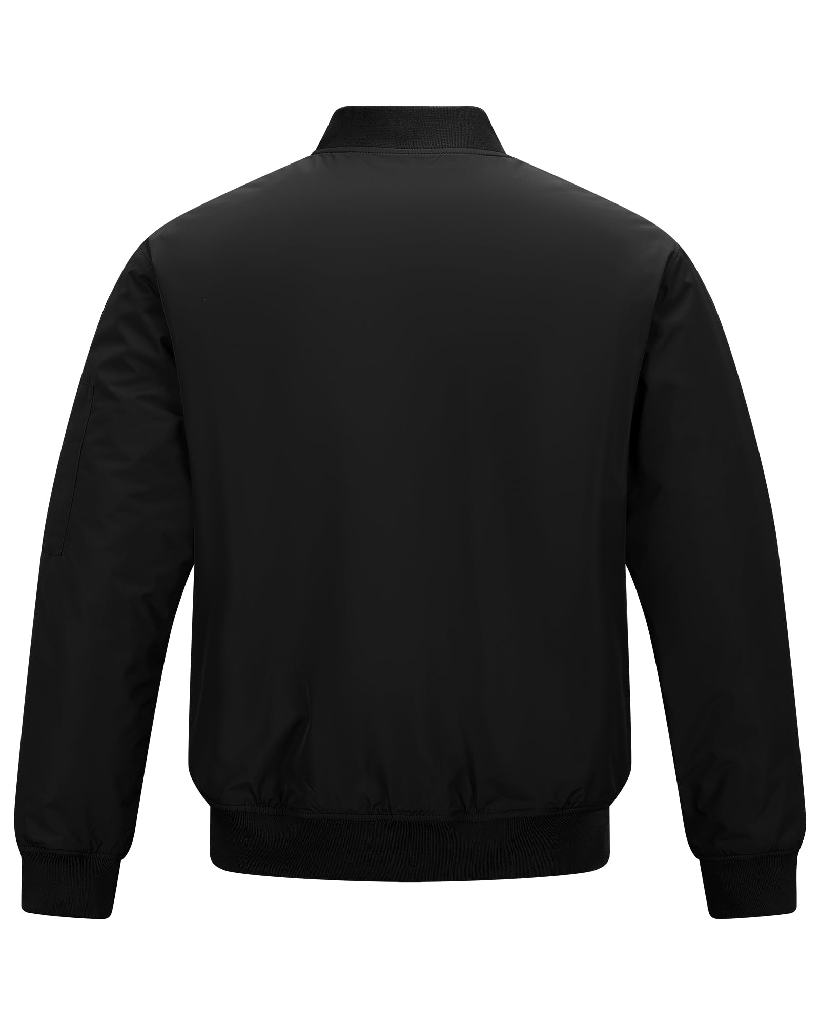 33,000ft Bomberjacke Herren Wasserdichte Winddichte Übergangsjacke Leichte Blousonjacke Fliegerjacke Herbst Winter Jacke mit 4 Taschen