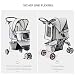 PawHut Hundewagen Hundebuggy Buggy Hunde Katzen Pet Stroller Hunde Buggy Grau