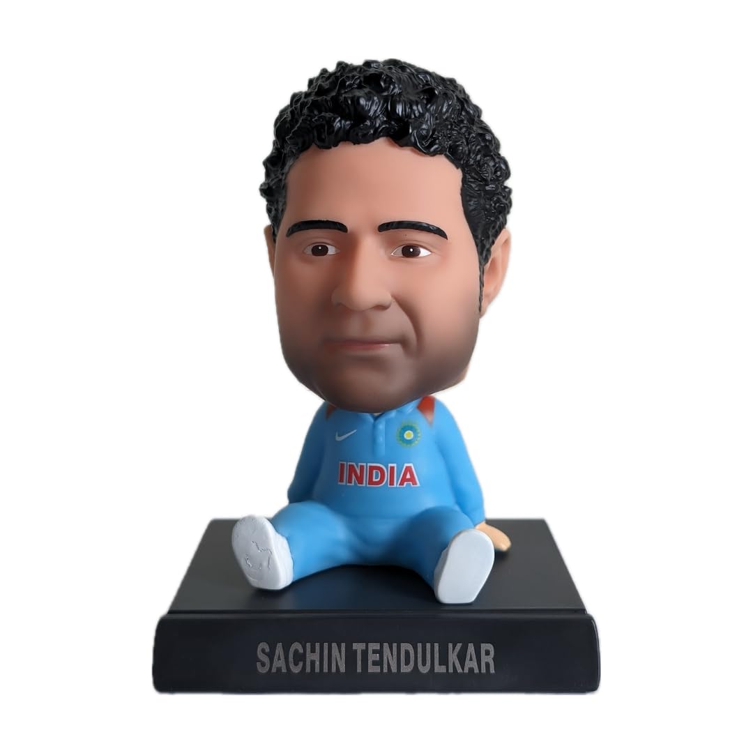 DS AIR ™ | Sachin Tendulkar | Bobblehead Figure with Mobile Holder Slide | Model Toy Statues for Car Dashboard, Home, Gift, Decorative, Office Desk and Study Table | PVC Pack of 1 (Multicolor) (B0D71P19ZN) Amazon Price History, Amazon Price Tracker