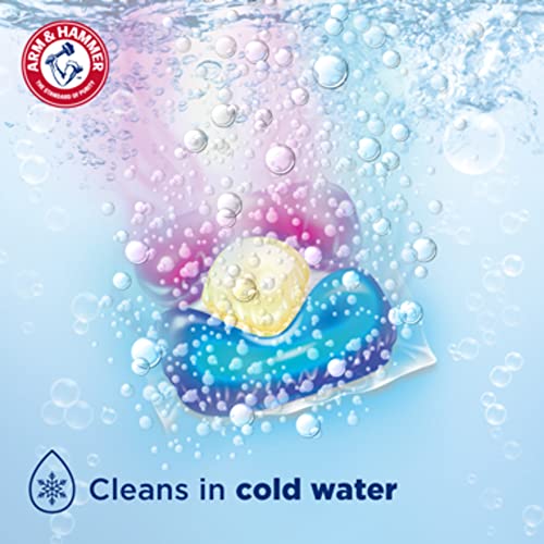Image of Arm & Hammer Plus OxiClean With Odor Blasters Laundry Detergent 5-IN-1 Power Paks, 42CT (Packaging may vary) (Pack of 2)