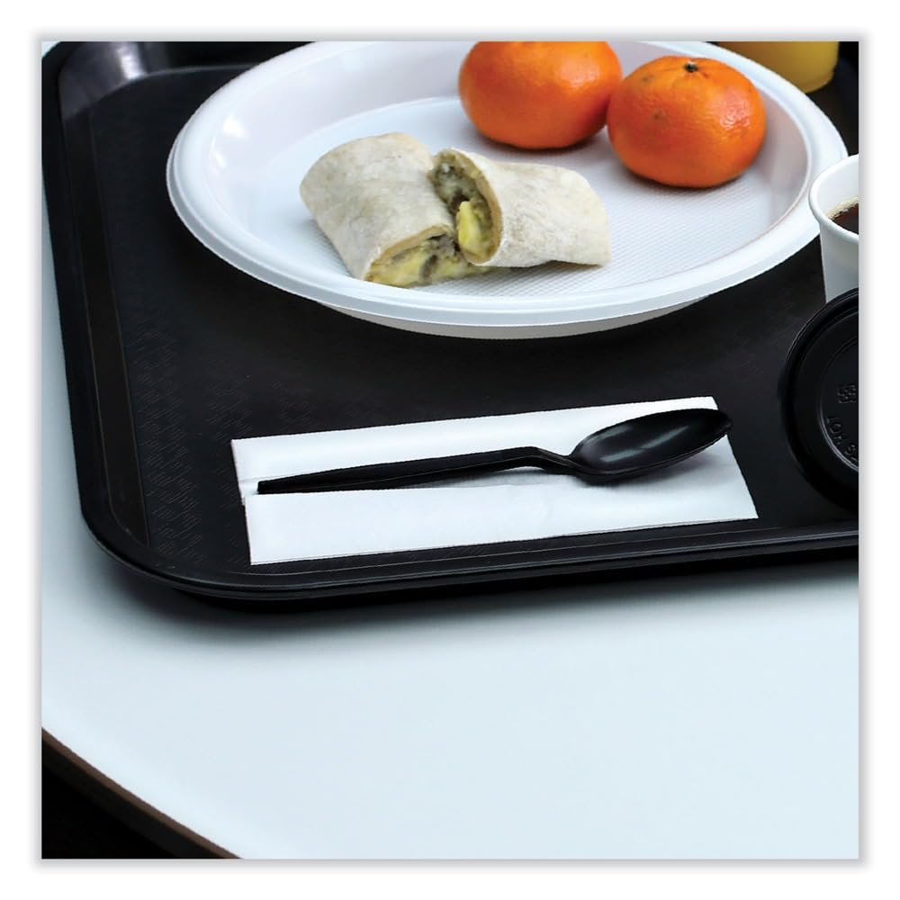 Boardwalk BWK8302 - Servilletas Pequeñas Desechables Dispensadoras de 30,5 x 17,8 cm, Color Blanco (500 Unidades, 20 Paquetes/Caja)