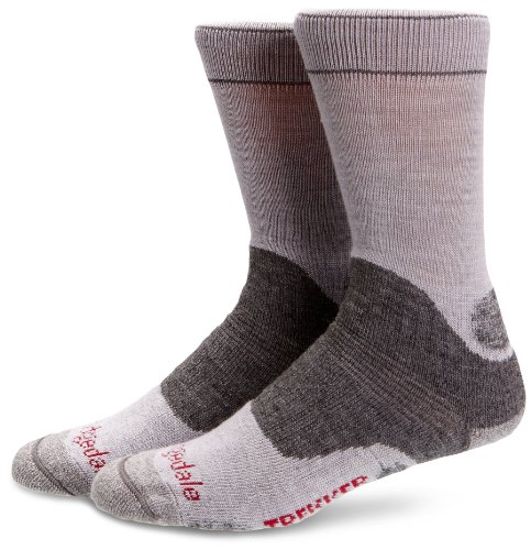 Bridgedale Women's WoolFusion Trekker Socks, Silver/Grey, Small