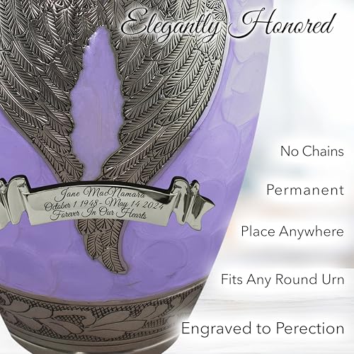 Image of Angel Wing Cremation Urns for Human Ashes Adult Female Angel Urns for Ashes