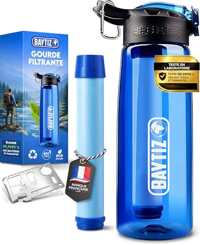 BAYTIZ ® Gourde Filtrante...