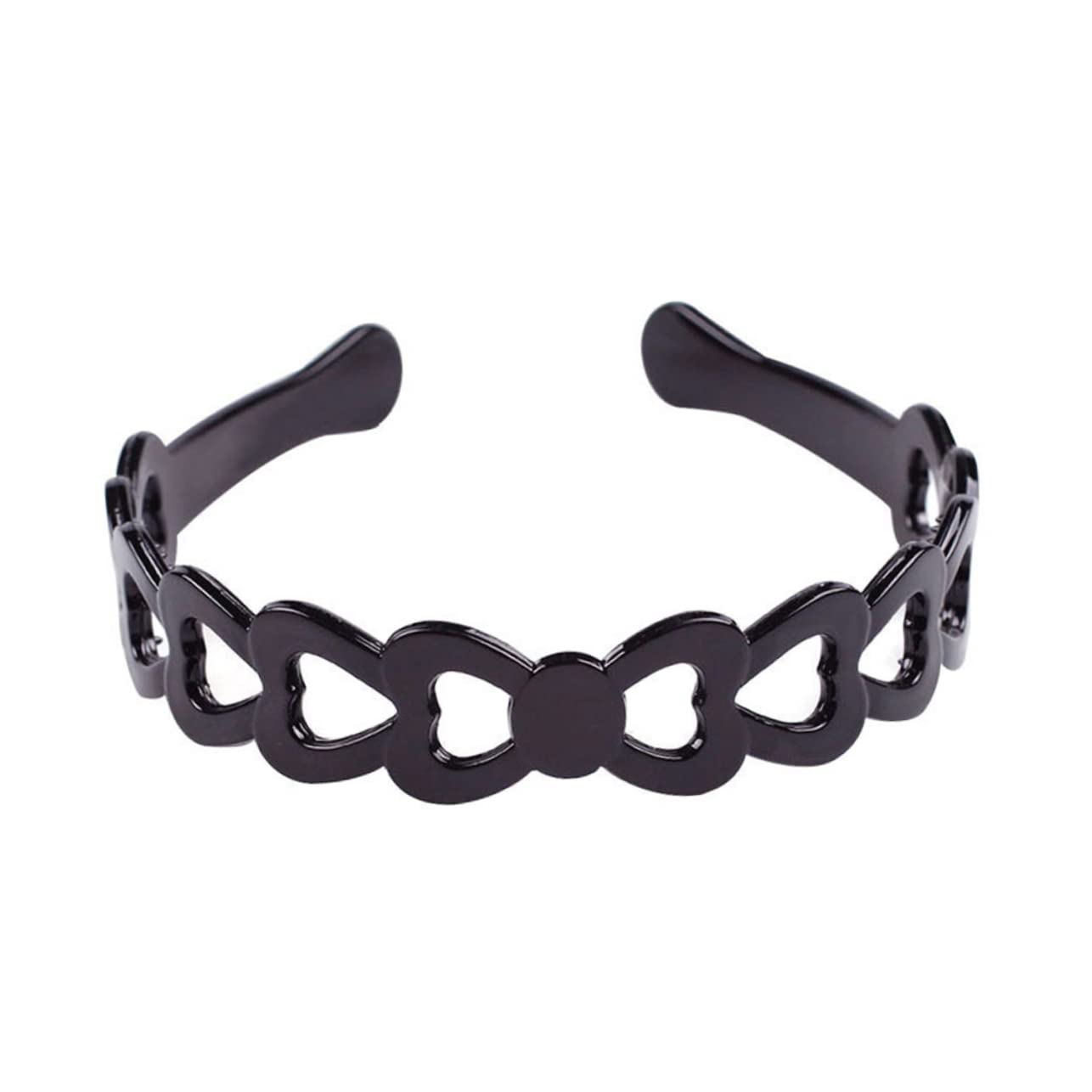 FOMIYES 2 Set - Fascia Per Con Personalità Per Donne E Uomini A Forma Di Onda Per L'uso Quotidiano 8 Pezzi * 2