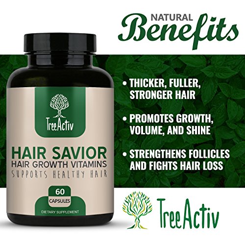 TreeActiv Hair Savior Hair Growth Vitamins Natural