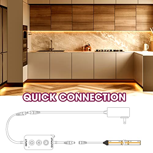 Tira de luces LED EMITEVER 16.4FT Blanco cálido 3000K miniatura 2