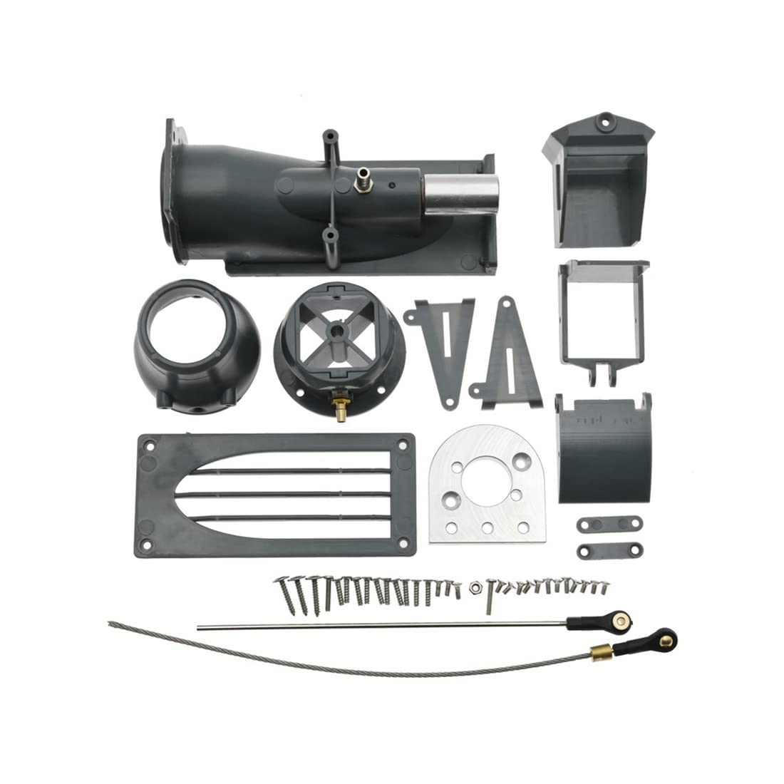 Pompe à jet d'eau Brushless 3650 pour bateau RC Jet avec veste de refroidissement