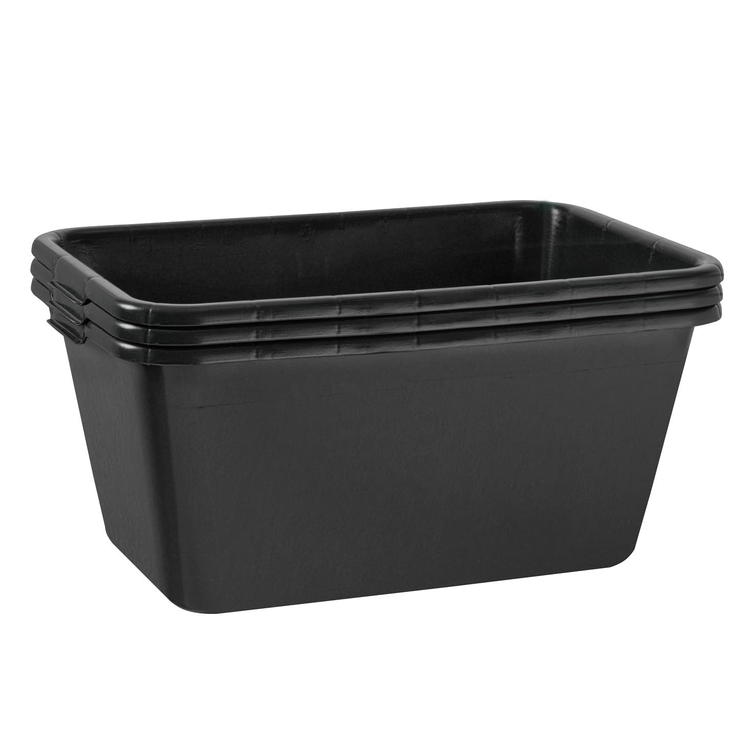 BURI Zestaw 5/10 doniczek na rośliny, pojemnik na rośliny, donica cementowa, skrzynka murarska, wymiary: 10 x 40 litrów