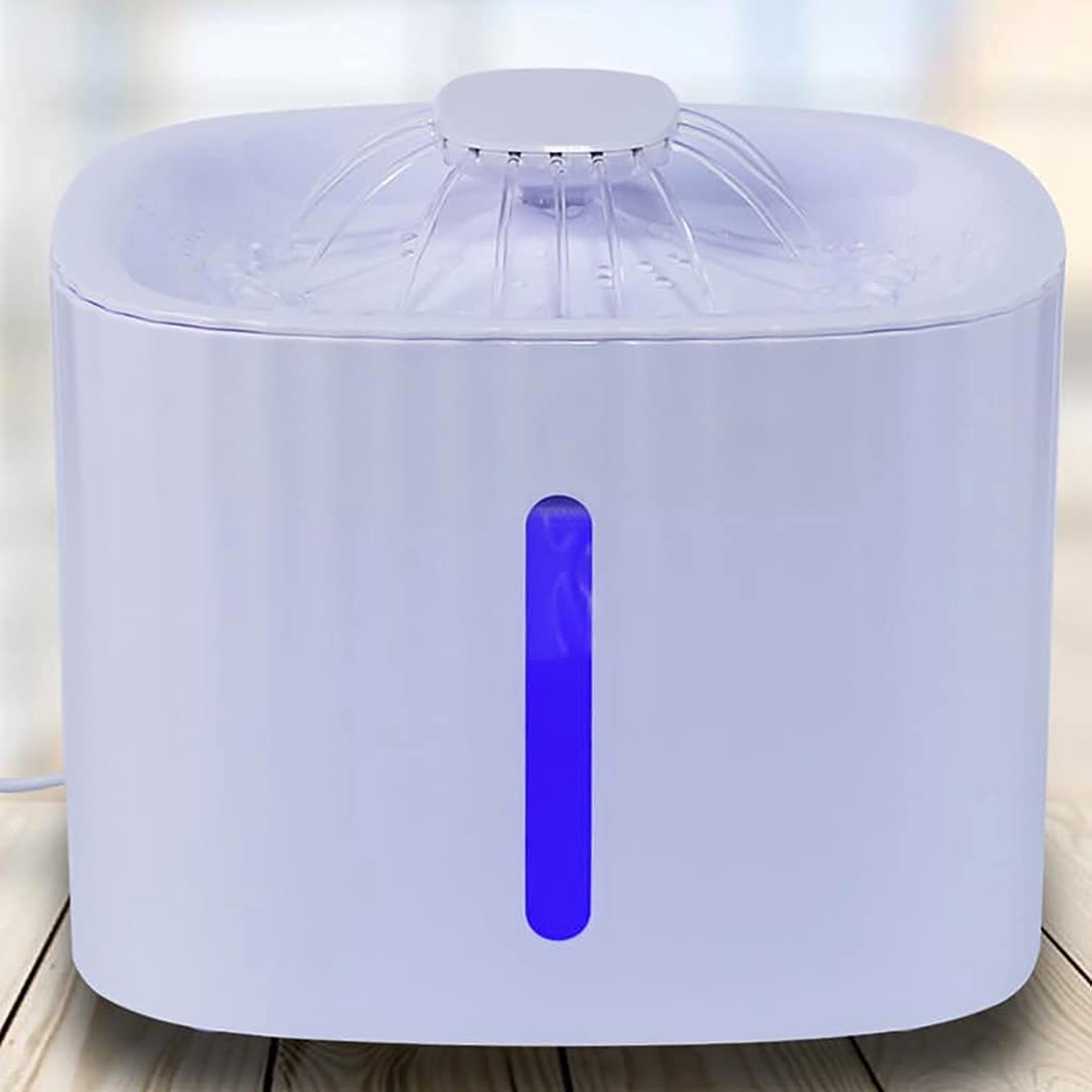 PSK PET MART Cat & Puppy Water Fountain Automatic Lighting LED Plastic Dog Water Dispenser Pet Drinking Fountain Quiet Filter Universal Indoor Feeding Replenish (B099K9JX9G) Amazon Price History, Amazon Price Tracker