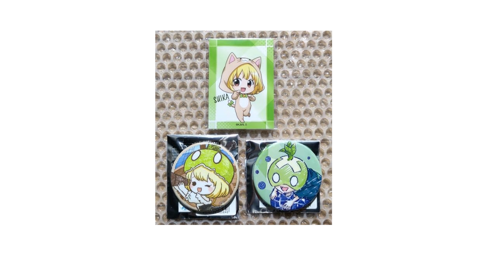 Dr.STONE　ドクターストーン　スイカ　セット Dr.STONE コハク スイカ フィギュア セット - メルカリ