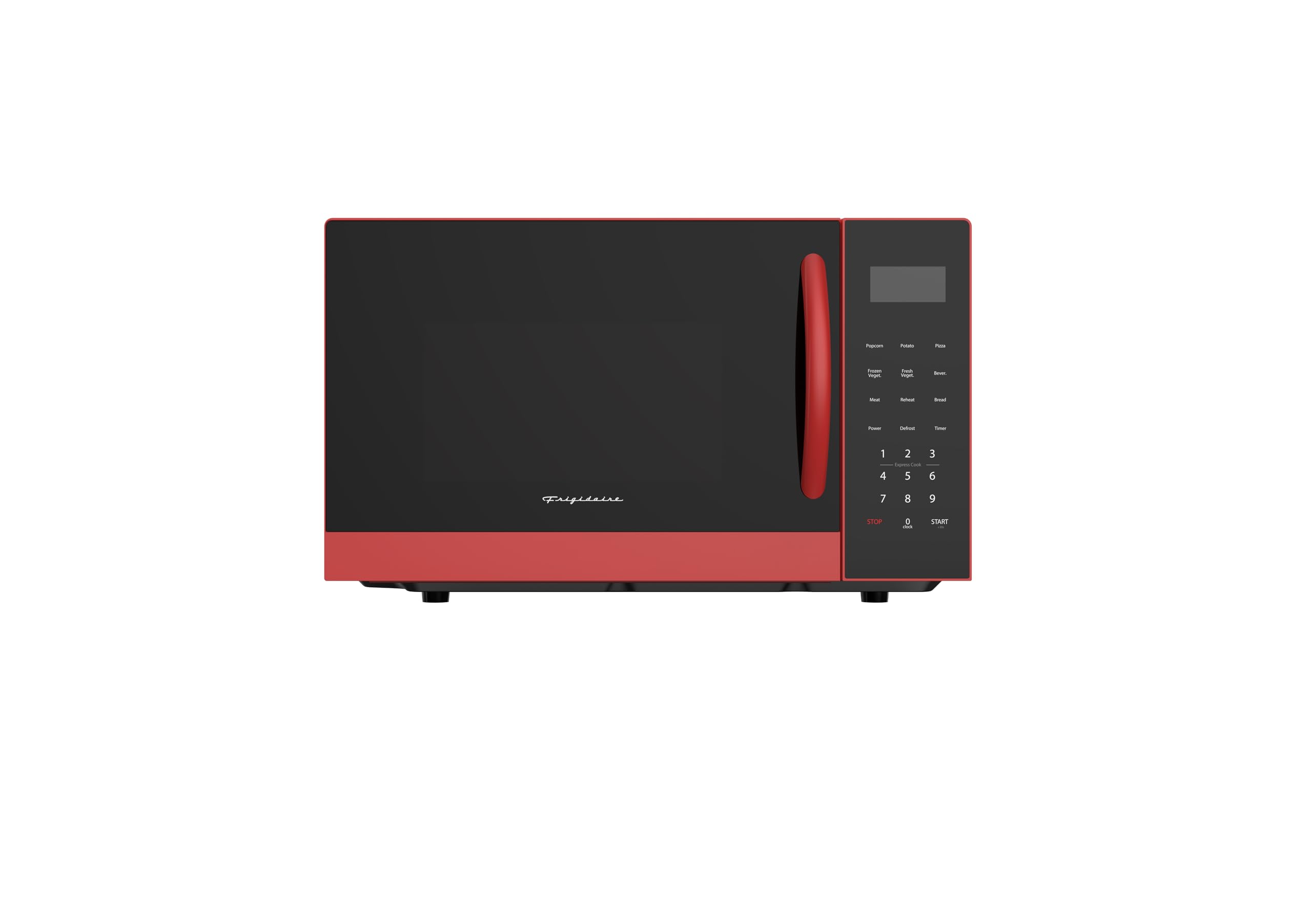 FRIGIDAIRE Microwave Oven 900 Watts with 10 Power Levels Red