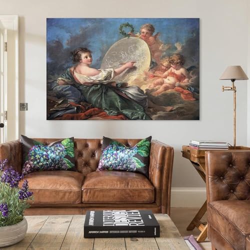Poster de Francois Boucher 2 impressions d'art haut de gamme de 60 x 90 cm pour mur
