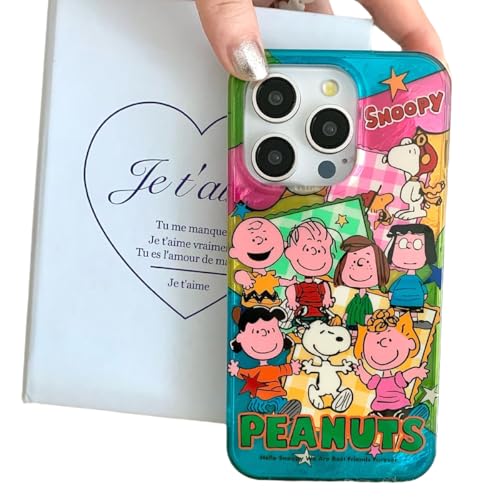 NICEHOLI iPhone 13Prop P[X { AjX^C Xk[s[ƃ`[[ Ƒ _炩VRϏՌdbP[X 킢ăVv X^CbV K[[ CX^f ͂ yʁiiPhone 13Pro-Aj