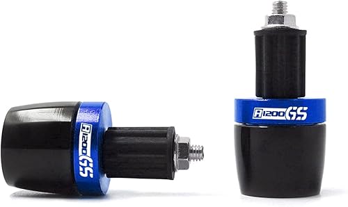 WINVOX Handlebar End Eaps 78''22MM Motorcycle Universal Handlebar Grips Handle Bar Cap End Plugs Slider for BMW R1200GSAdventureLC R1200 GS R 1200