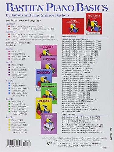 WP214 - Bastien Piano Basics - Performance Level 4 - Image 2