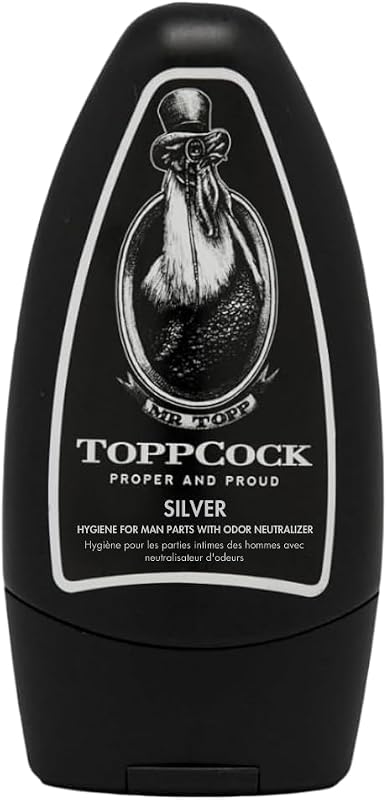 Gel desodorante masculino TOPPCOCK PROPER AND PROUD Classic ToppCock Silver, 85 g