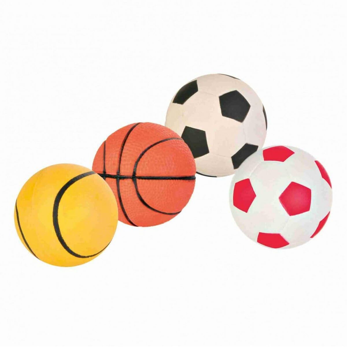 Trixie Foam Rubber Floatable Ball - 6Cm