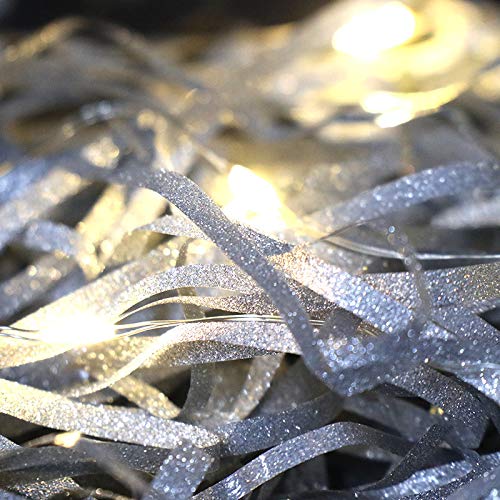 Papierowa, rozdrobniona bibułka, brokatowa | Wielokolorowy 60–400 g Scenariusz użycia: kosze upominkowe i przyjęcia świąteczne(Iridescent Yellow,400g)