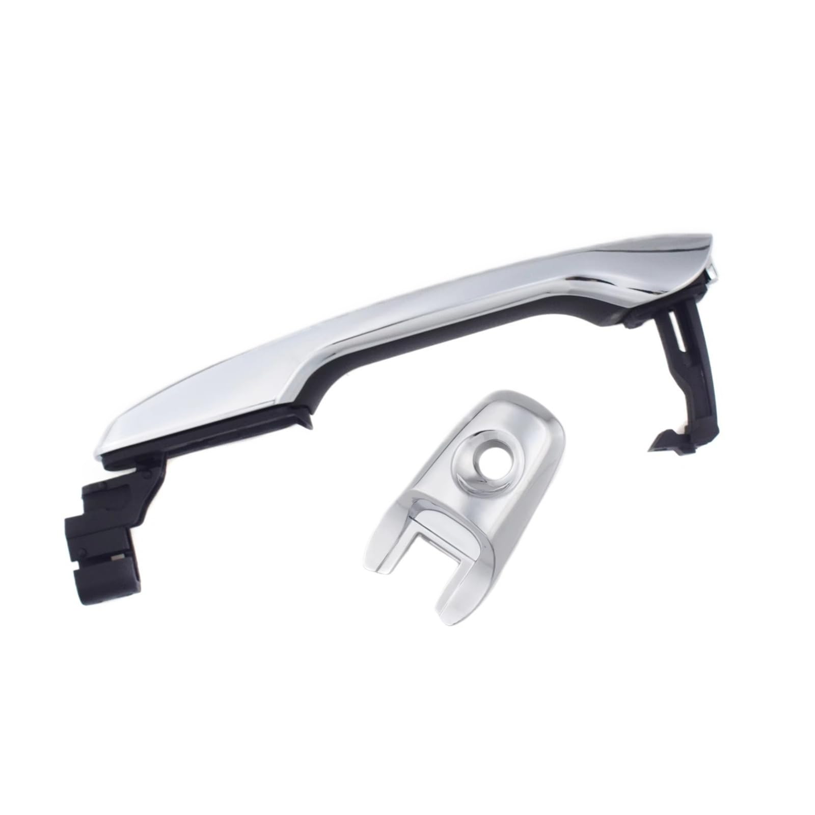 Qjahxkf One Color Replacement Exterior Door Handles Chrome Front Left Driver Exterior Car Door Handle Bb5z7822404ba For Explorer 2011-2019 2.0L 2.3L 3.5L 3.7L Outer Handle