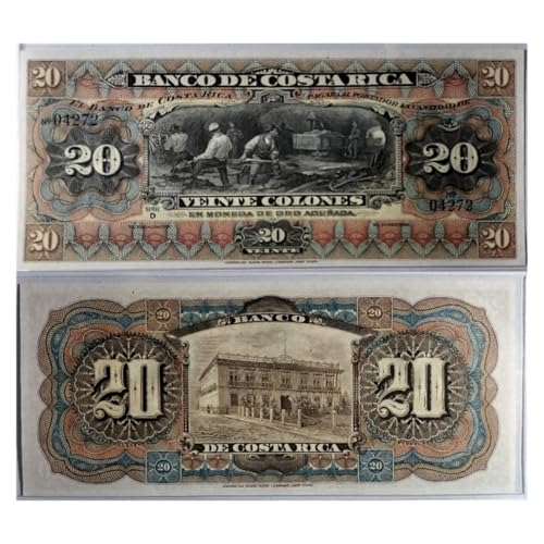Costa Rica: Banco de Costa Rica 20 Colones Series D (1901)
