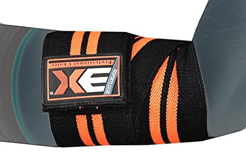 3X Sports Weightlifting Elbow Wraps Support Brace Arm Support Pad Guard Adjustable Breathable Elbow Sleeve Brace Compression Wrap for Golf Tennis Sports Gym Training Women Men - PACK of 2