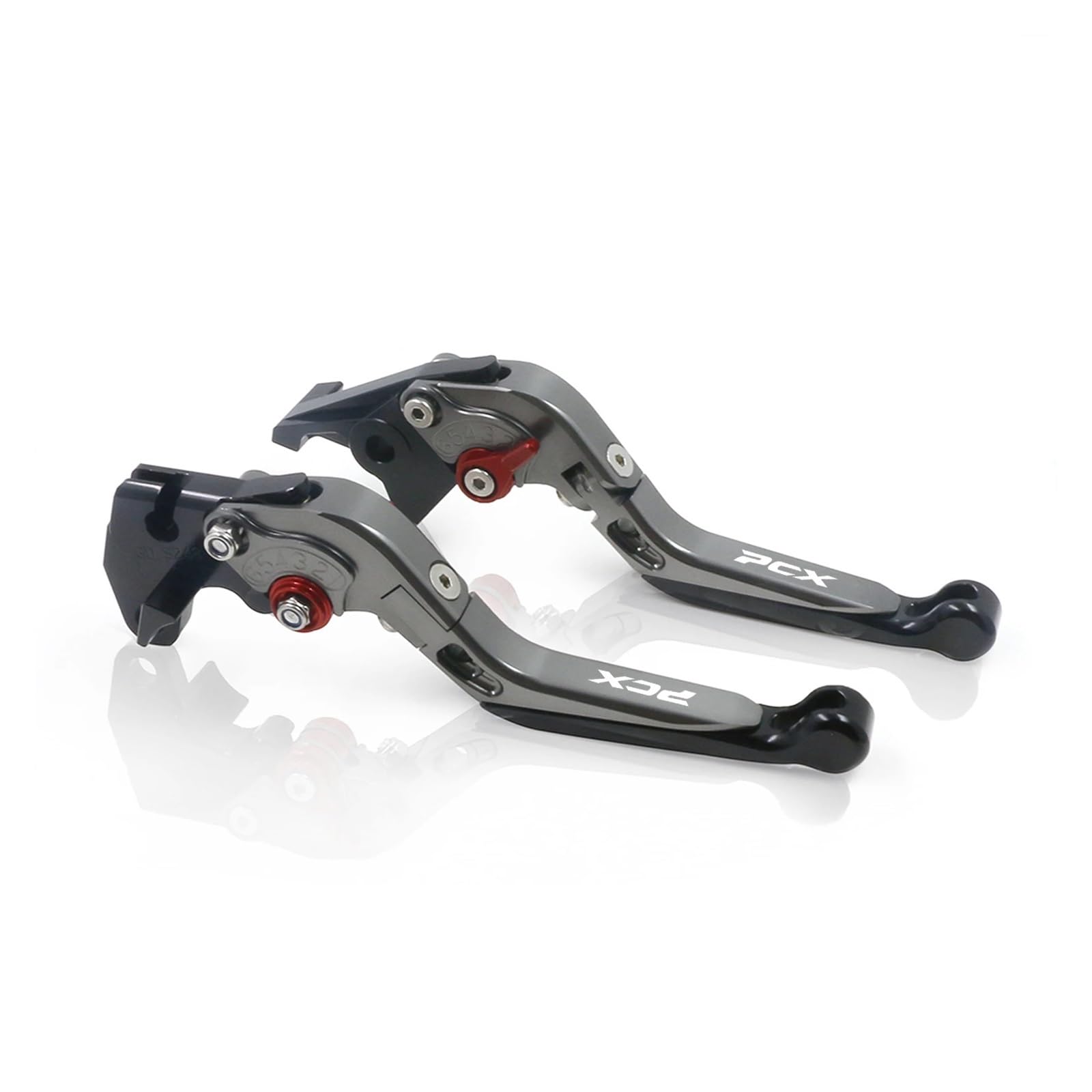 Zdgxfhsrh K Motorcycle Brake Clutch Levers For Ho&N&Da Pcx125 Pcx150 Pcx 160 2010-2024 Folding Extendable Brake Clutch Levers Motorcycle(K)