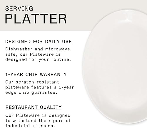 Miniatura 3 de Made In Utensilios de cocina - Plato para servir - Blanco Inglaterra