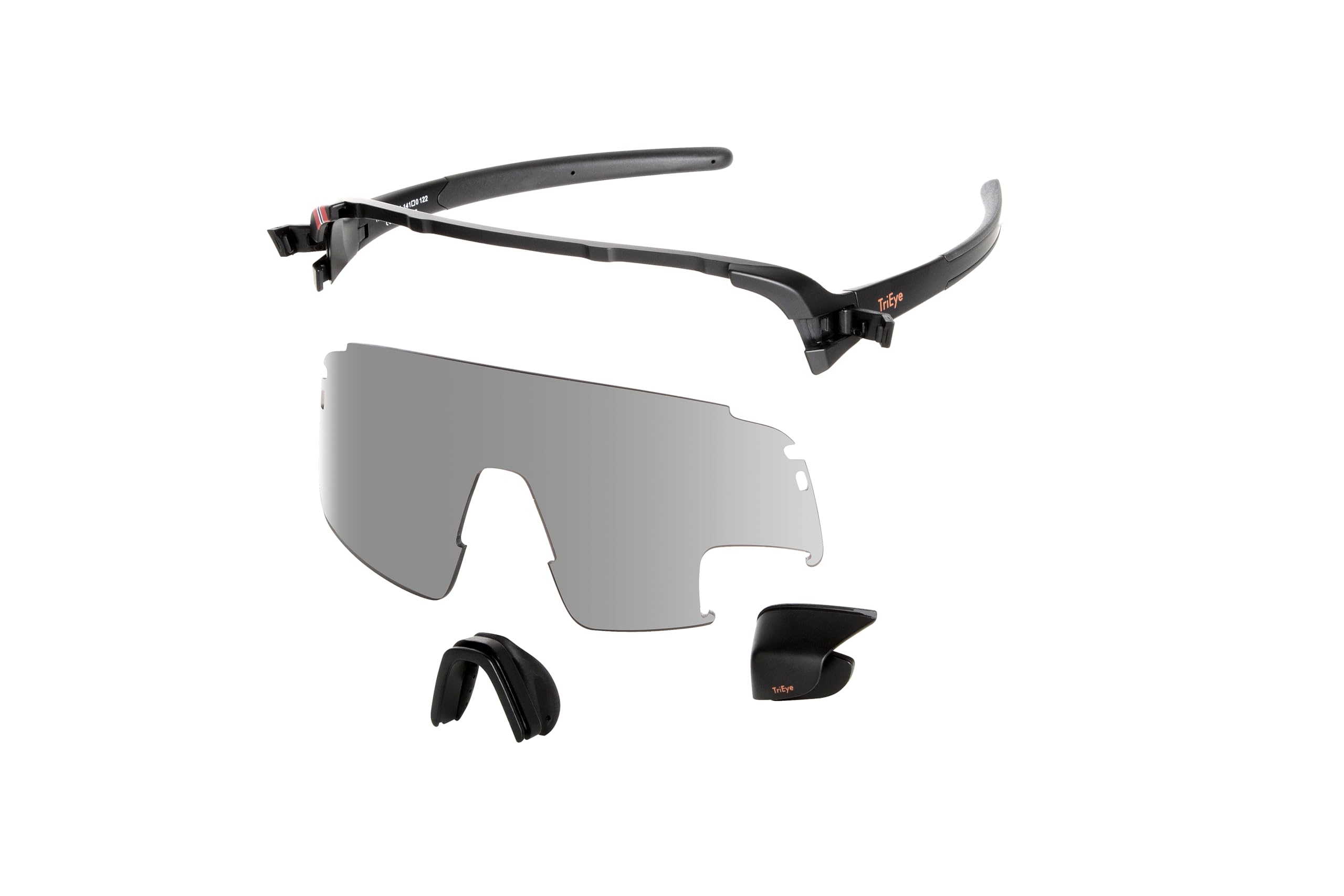 MOMES TriEye View Occhiali Nero S