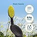 RADIUS Flex Brush with Soft Bristles Toothbrush BPA Free & ADA Accepted Designed to Improve Gum Health & Reduce Issues - Left Hand - Purple/Watermelon/White - Pack of 3