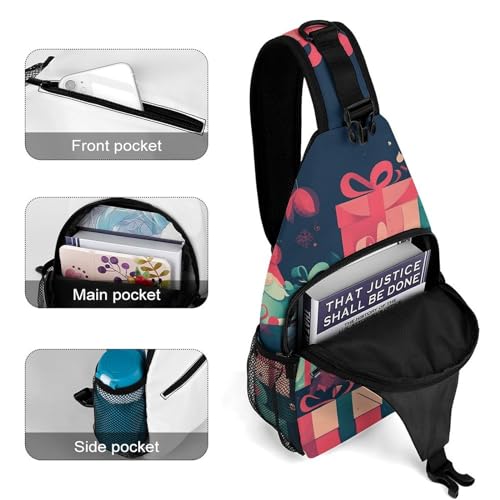 Bolso bandolera casual para viaje y deporte 38x20cm miniatura 4