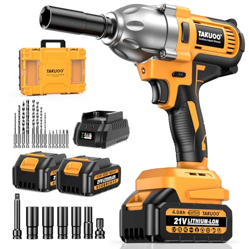 Brushless 1/2-Inch Cordless Impact Wrench 1200Nm